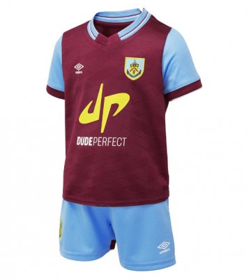 Burnley Primera Equipación Niños 2023-24 Manga Corta (+ Pantalones cortos)